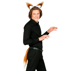 Sada liška plyšová